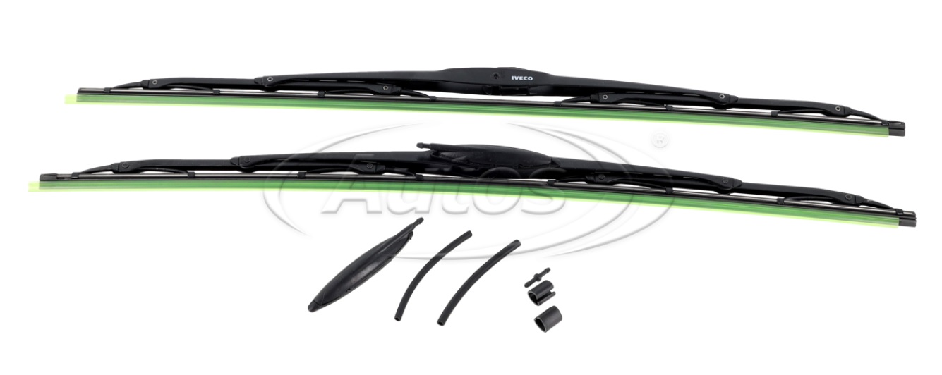 Lišta stěrače 600/600mm s ostřikem - sada DAF LF45/55/ LF// IVECO Daily, VOLVO FL/ FL II/