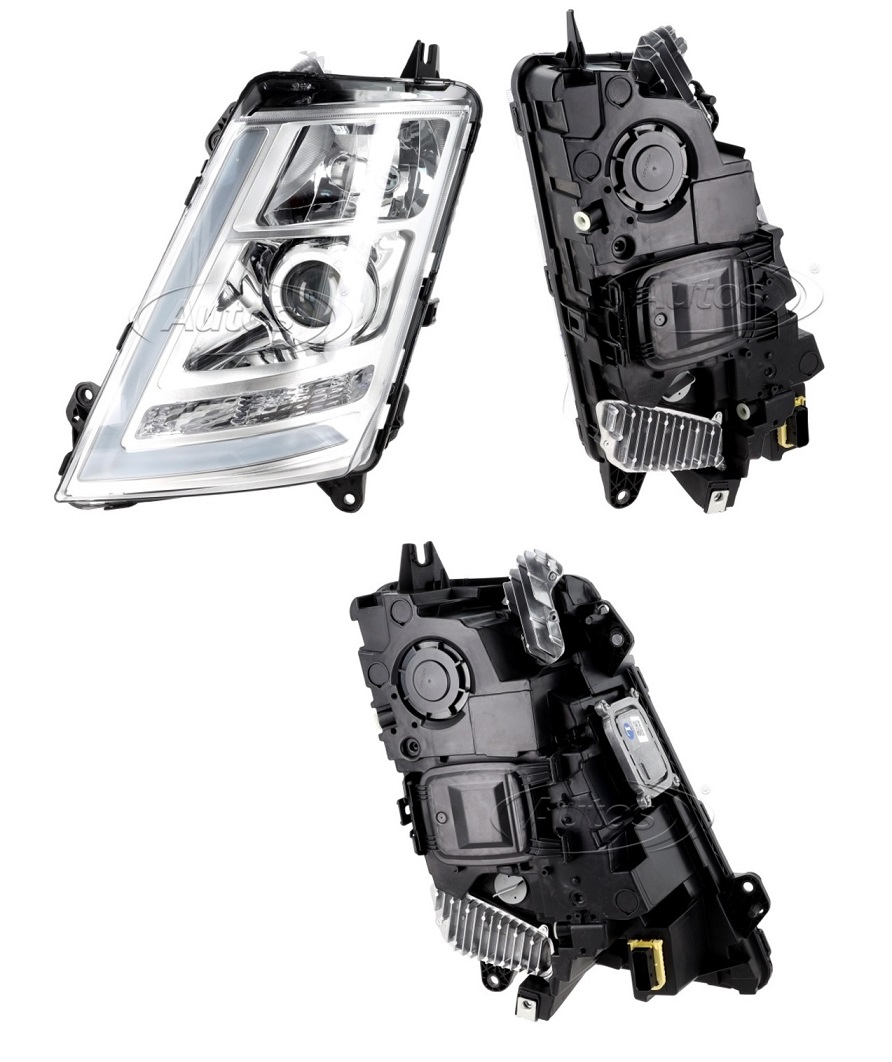 Světlomet hlavní s denním svícením /D1S,H1,LED/ Cr L VOLVO FH13 Euro 6 od 2013