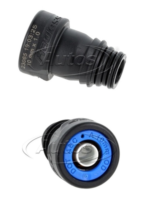 Rychlospojka přímá - PA10x1/ rozměr R, typ ABC TEKALAN