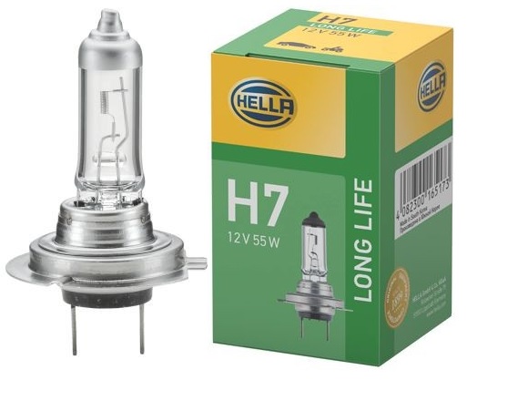 Žárovka H7 12V 55W PX 26d Long Life HELLA