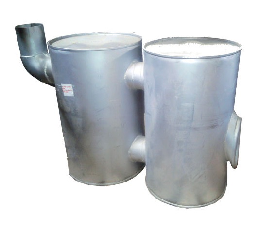 Tlumič výfuku dvojitý IVECO E.Trakker AD / AT Trakker