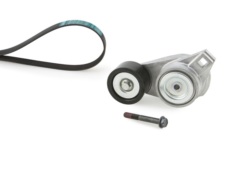 Napínač drážkového řemene - sada s řemenem RVI Magnum DXi12