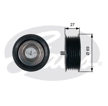 Kladka napínače řemene pr.70x27,0 Micro-V® UNIQUE FIT MERCEDES Sprinter 3.5T