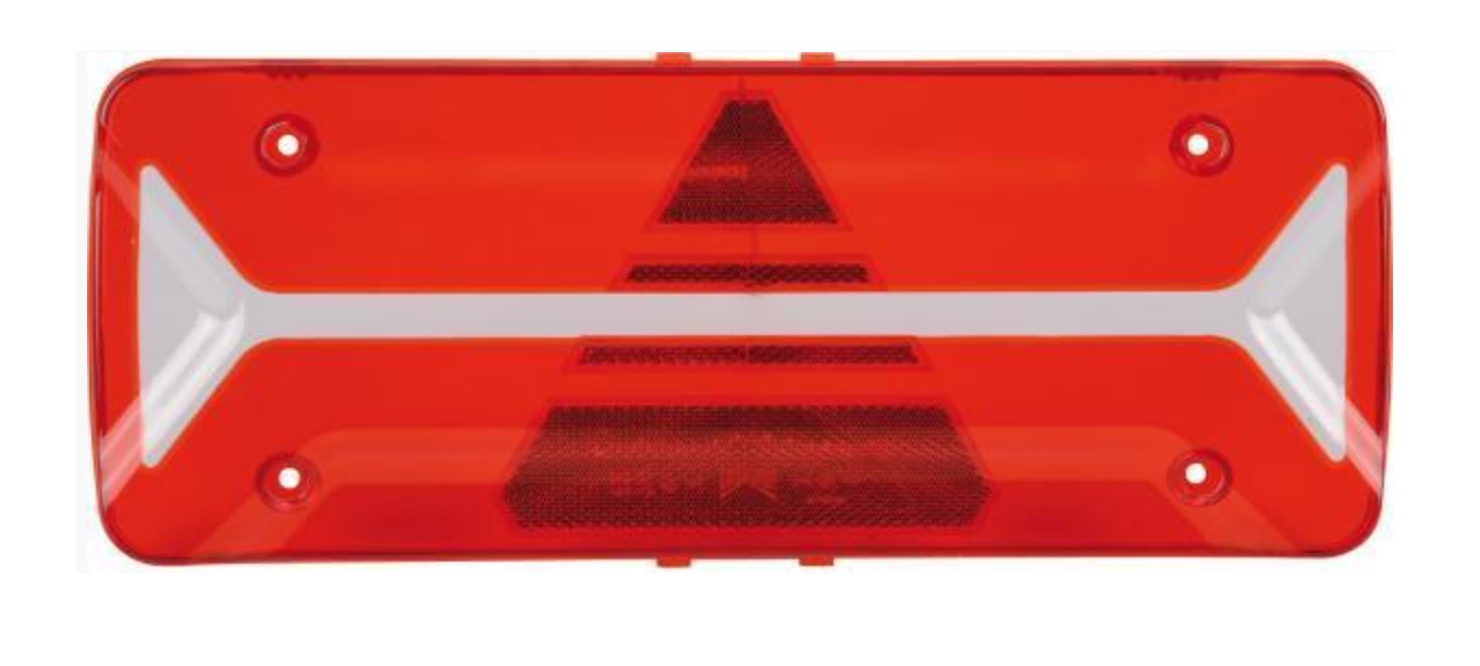 Kryt zadní svítilny ECOLED II L/P s trojúhelníkem