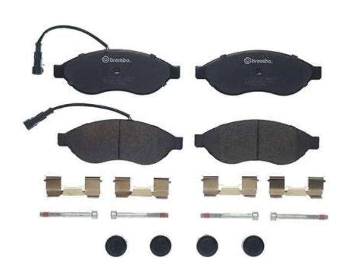 Deska brzdová 24469, 24468 Brembo 169x62x19 PN CITROEN Jumper, FIAT Ducato, OPEL Movano