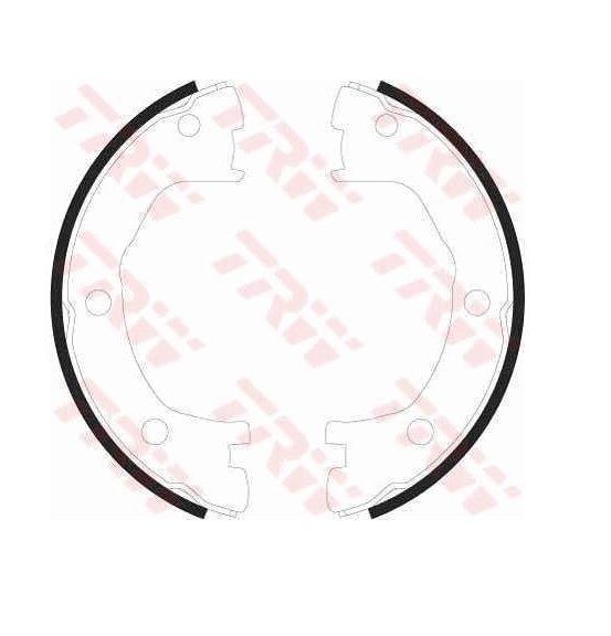 Čelist ruční brzdy - sada ZN IVECO N.Daily, T.Daily, RVI Mascott do 12.2013