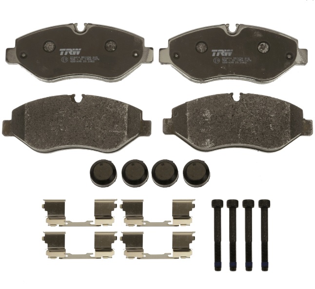 Deska brzdová 29192 Trw 163x67,1x20,8 MERCEDES Sprinter, Vito, WV Crafter 30-50