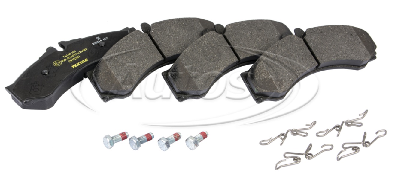 Deska brzdová 29153 Textar 164,7x72,80 MERCEDES Sprinter, VW LT 28, MULTICAR 