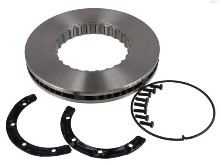 Kotouč brzdový 410x45 s montážní sadou ZN VOLVO FH12, FH16, RVI Gama T, Magnum DXi12, 