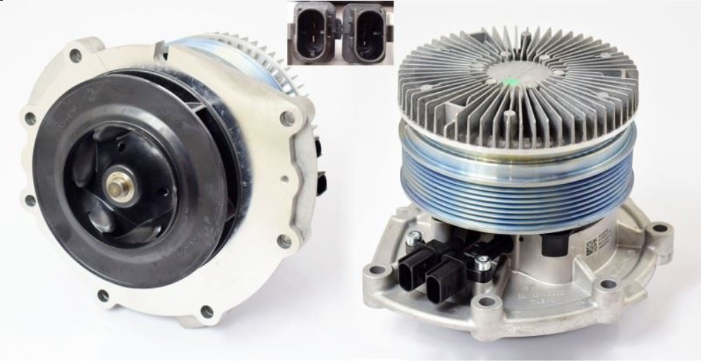 Čerpadlo vody s viskospojkou MAN TGA,TGL,TGM,TGS,TGX D2066/ D2676