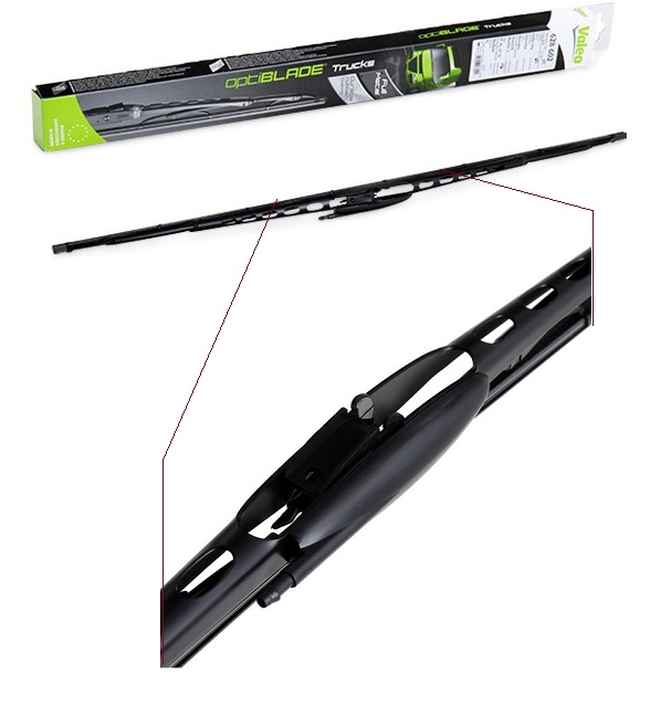 Lišta stěrače 600mm/9mm s tryskou DAF LF45, LF55/ LF, IVECO Daily III/ IV/ V// NISSAN