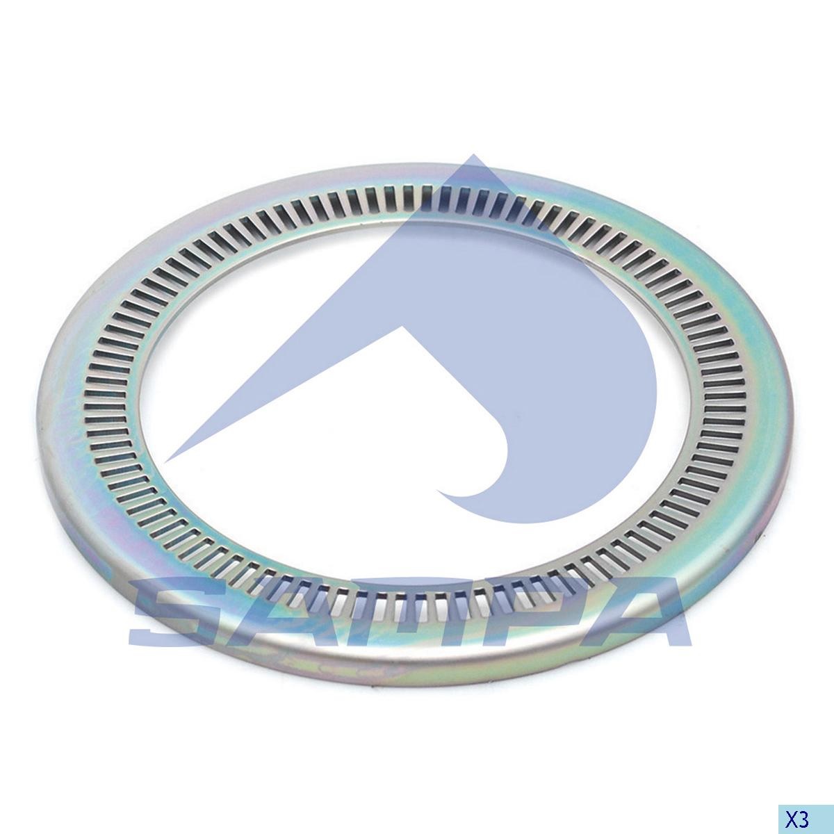 Kroužek ABS 186x135/100z ZN SCANIA P,G,R,S, (L) Serie,P, G, R, T Serie