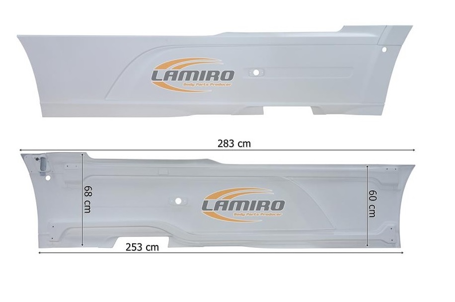 Spojler boční mezinápravový P DAF 106XF Euro 6 od 2017