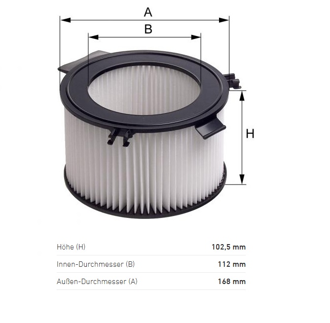 Filtr vzduchu kabiny VW Transporter T4, California Westfalia
