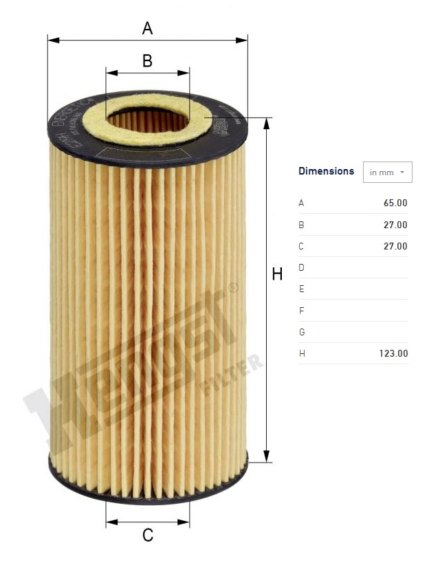 Filtr oleje AUDI A4/ A5/ A6, A7/ Q7/ Q8, VW Amarok, Touareg