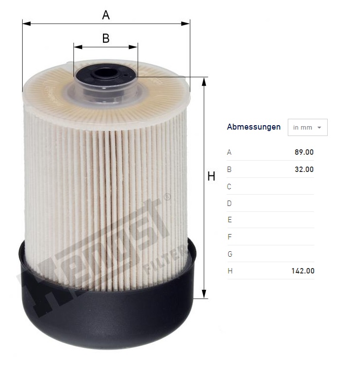 Filtr paliva RENAULT Master lll, OPEL Movano B, FIAT Talento od 06.2016, NISSAN NV400