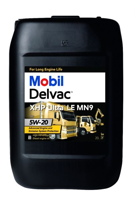 Olej motorový MOBIL Delvac XHP Ultra LE MN9 5W-20 syntetický 20 l, nákladní vozy