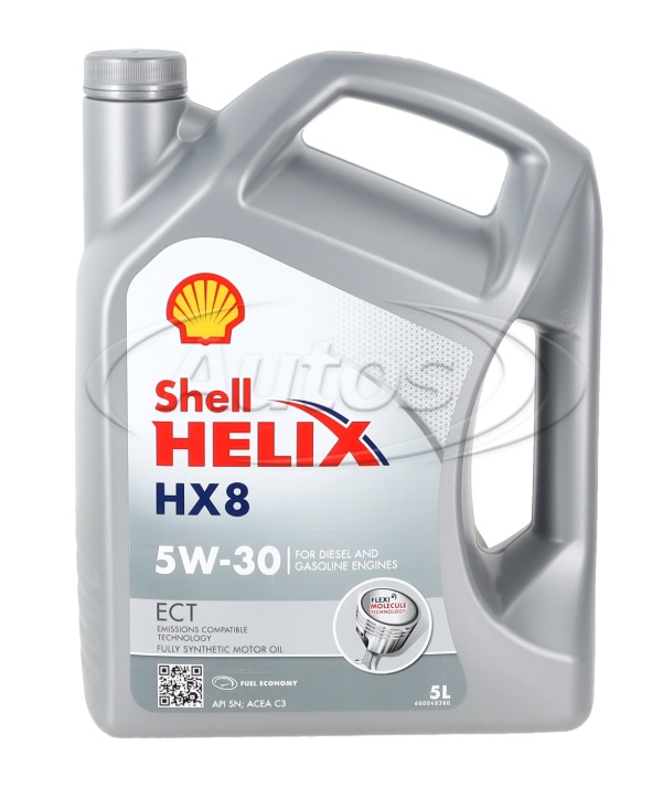 Olej motorový SHELL HELIX HX8 ECT 5W-30, 5 l