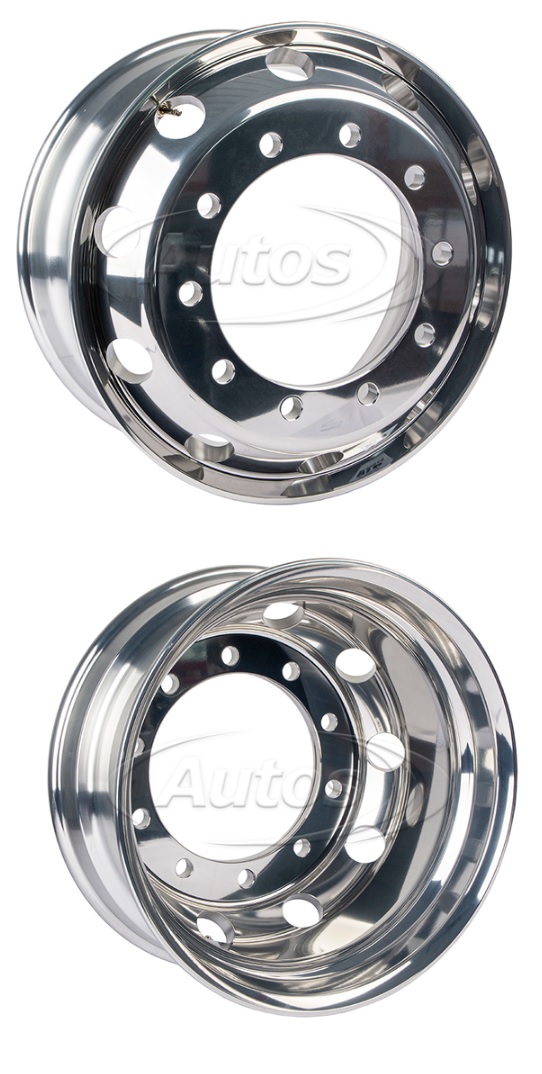 Disk kola Al 22,5x9,00 281/335/10x26  ET175  315/60 R22.5, 315/70 R22.5, 315/80