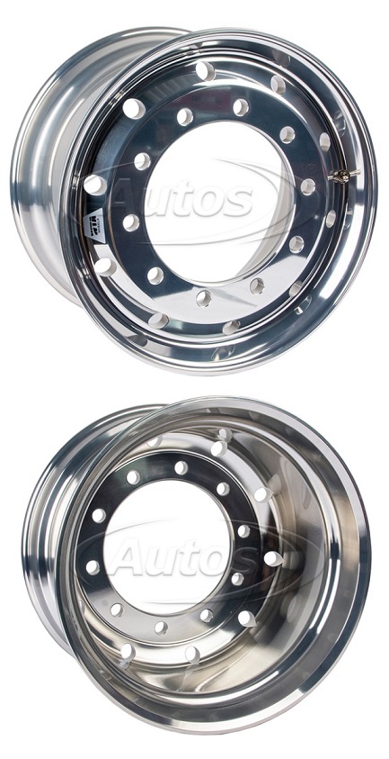 Disk kola Al 22,5"x11,75 ET120 281/335/10x26// 385/65 R22.5, 385/55 R22.5, 365/70 R22.5,