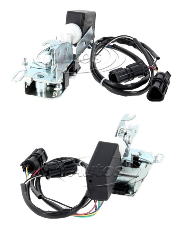 Zámek dveří s kabelem a motorkem L MAN TGA od 04.2000, TGL od 04.2005, TGS/TGX od 09.2007