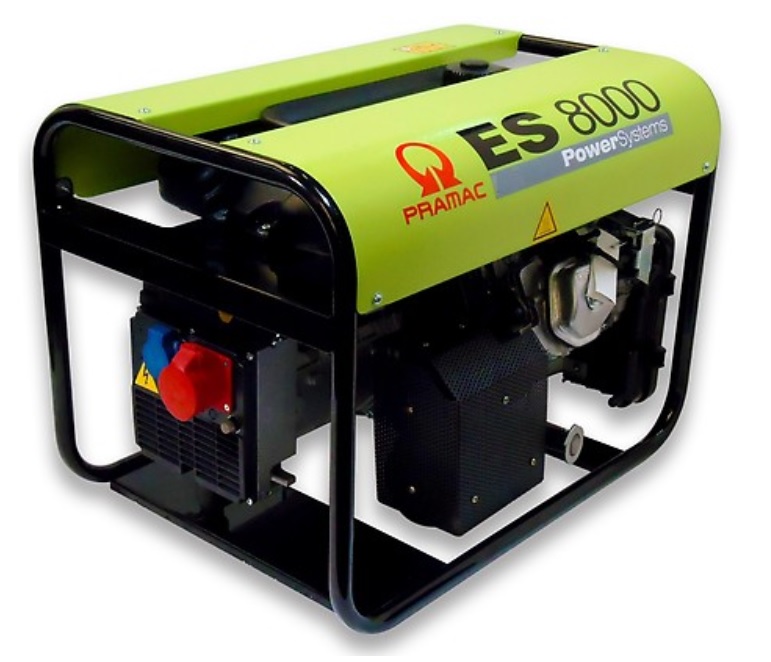 Elektrocentrála benzínová s AVR/ výkon 6,6 kW/ 50Hz/ 230V/400V třífázová/ nádrž 11 l