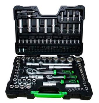 Sada klíčů GOLA 1/4" a 1/2" s příslušenstvím 108 ks