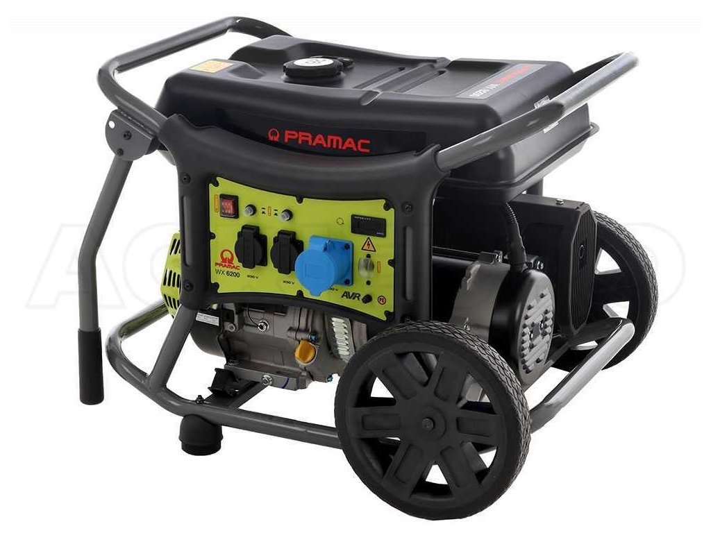 Elektrocentrála benzínová s AVR/ výkon 5,8 kW/ 50Hz/ 230V jednofázová/ nádrž 26 l