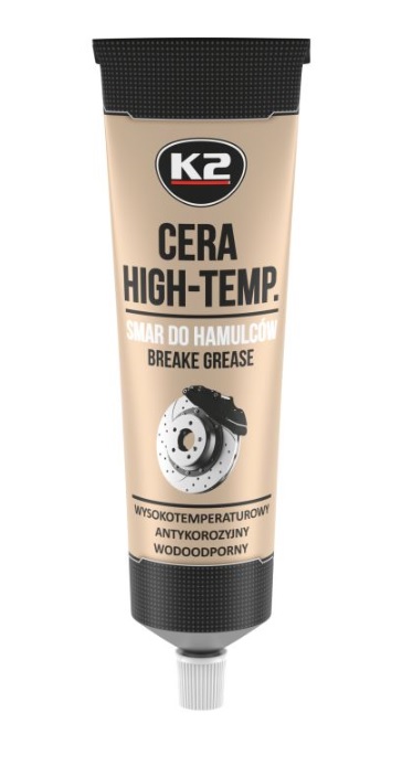 Mazivo vysokoteplotní K2 CERA High Temperature Brake Grease, 100ml