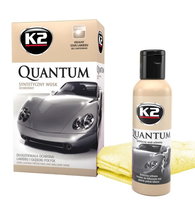 Vosk konzervační na autolak syntetický K2 QUANTUM, 140g