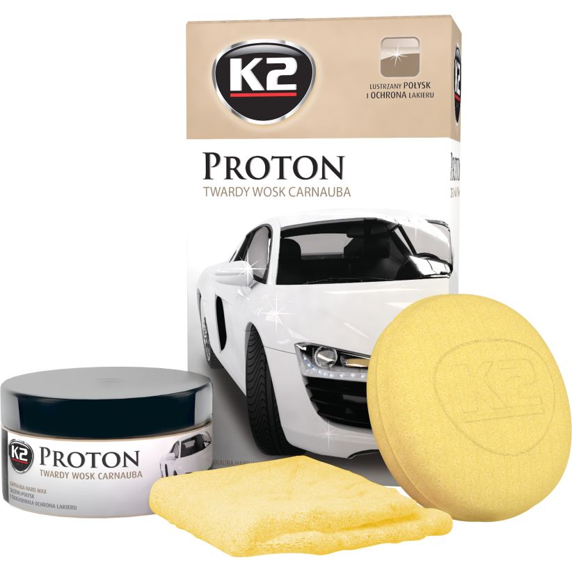 Vosk na autolak tvrdý - sada K2 PROTON