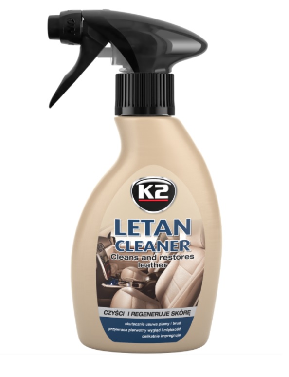 Přípravek na čištění a regeneraci kůže K2 Letan Cleaner, 250ml