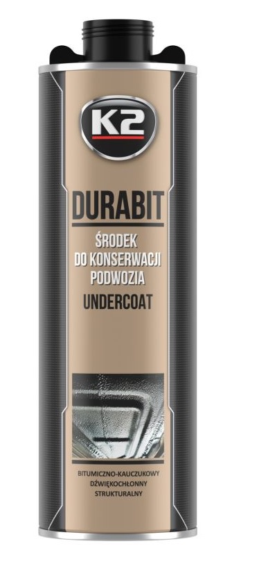 Přípravek na údržbu a ochranu podvozku K2 DURABIT, 1 l