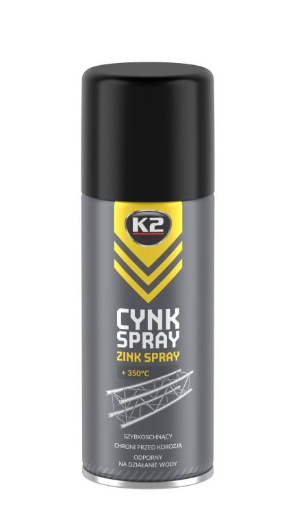 Sprej zinkový do +350°C K2 CYNK SPRAY 400ml