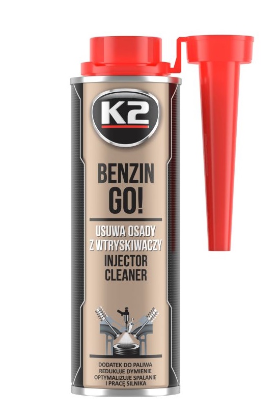 Aditivum do benzínu K2 Benzin Go! 250 ml 