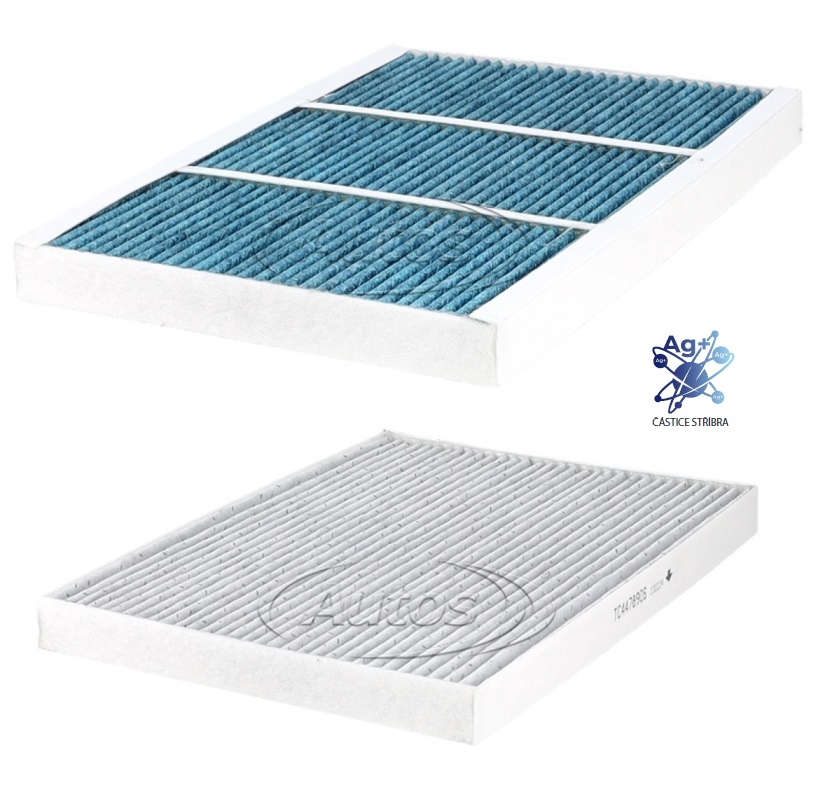 Filtr vzduchu kabiny vnější + aktivní uhlí a stříbro RVI Gama C/K/T, VOLVO FH II/ FH16 II