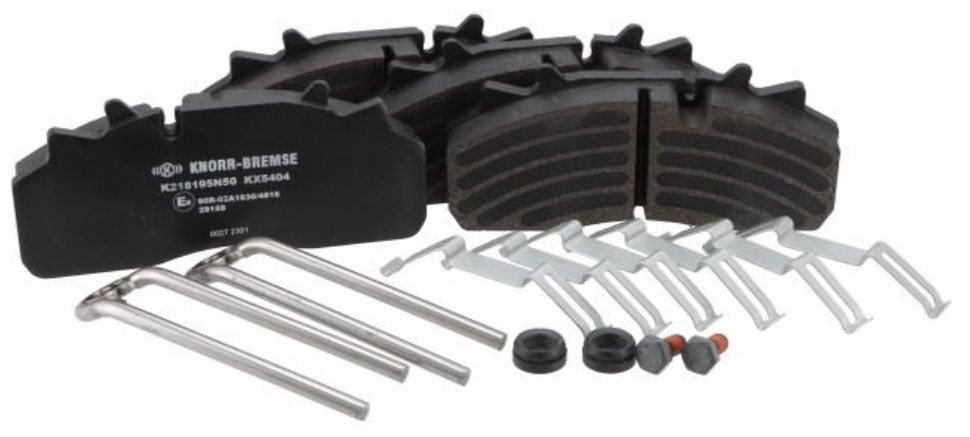 Deska brzdová 29126 Knorr 210x92x30 WABCO PERROT