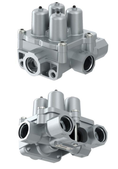 Ventil čtyřcestný jistící M22x15/6,9+7,0bar MAN TGA, TGM, TGX, TGS od 10.2000