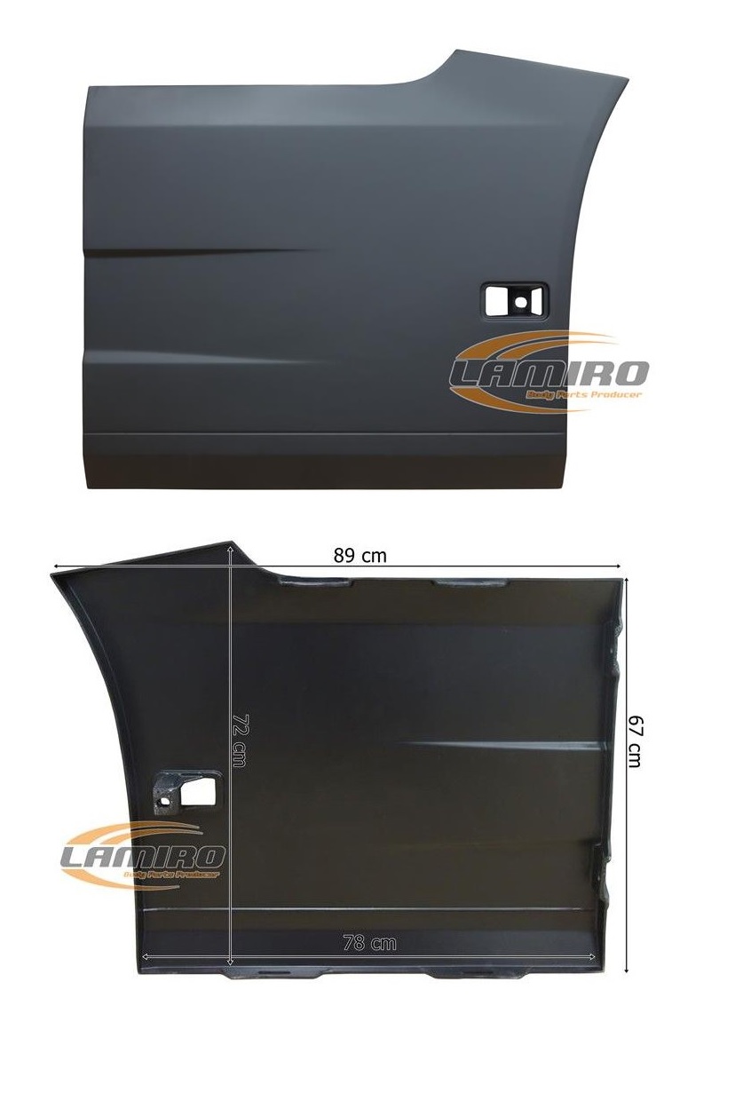 Spojler boční mezinápravový 890x670/780 přední P VOLVO FH4 Euro 6 od 2013