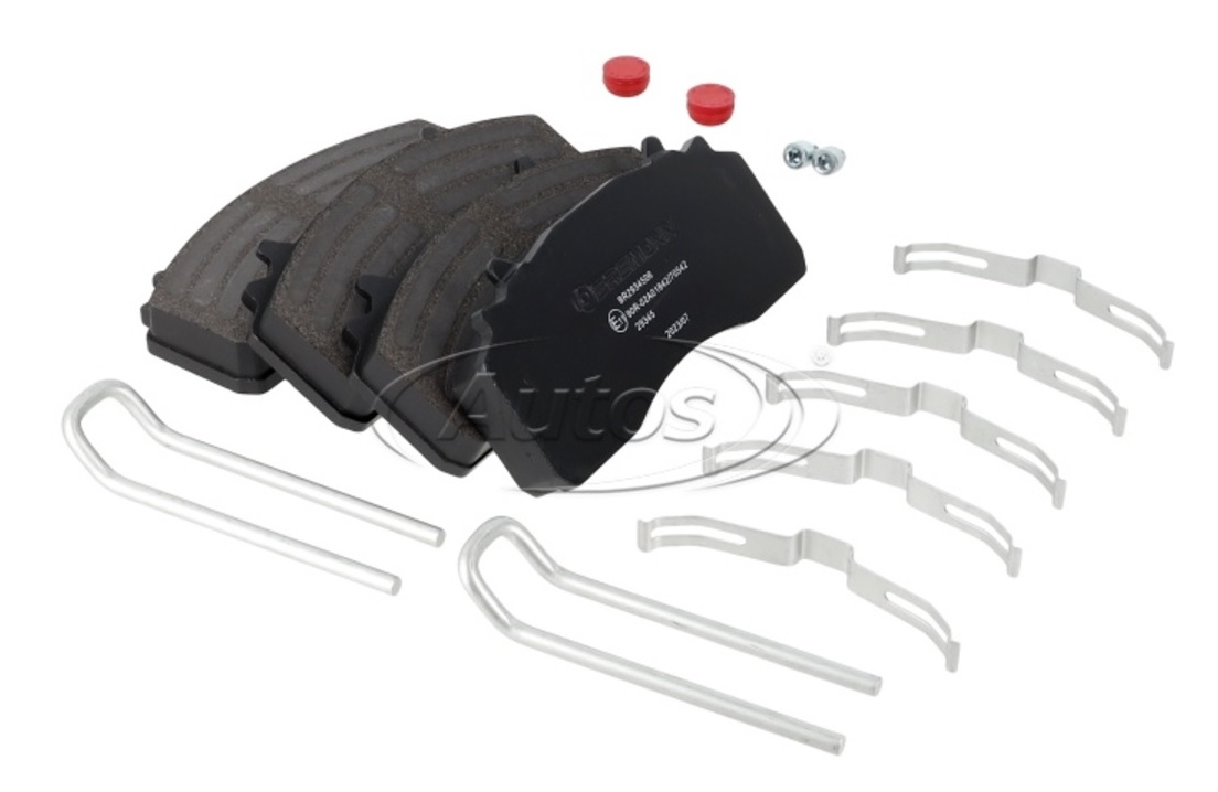 Deska brzdová 29345/29315 Bremann 104,5x220,5x30 WABCO MAXX 22