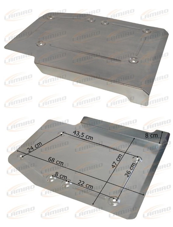 Kryt tepelný tlumiče výfuku - horní VOLVO FH/FM, RVI Premium DXi