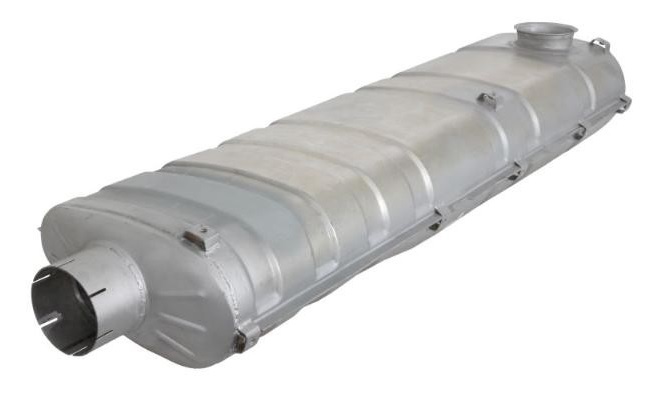 Tlumič výfuku střední 1630mm VOLVO FH 12/16  FM 7/9/12  Euro 3