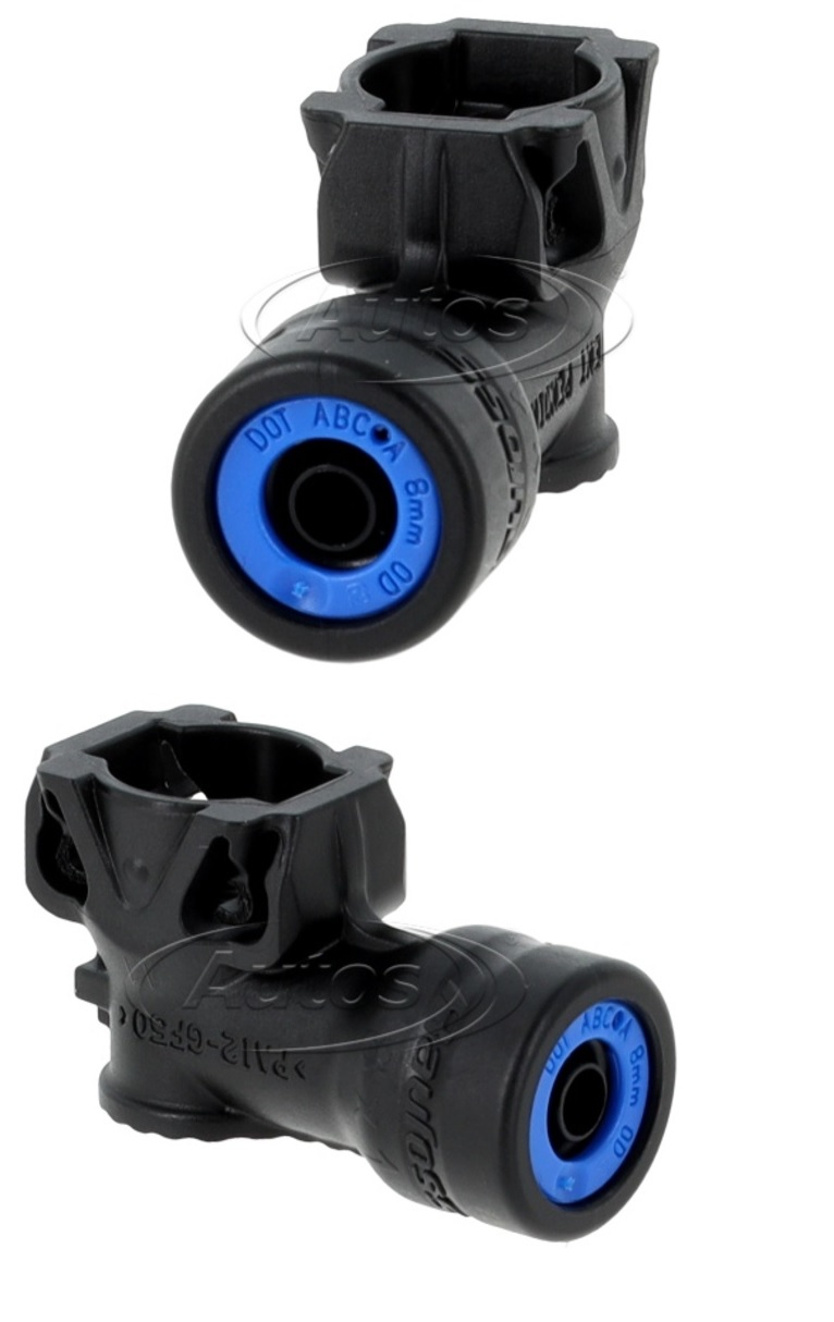 Rychlospojka 90° PA8x1/ rozměr S, typ ABC TEKALAN