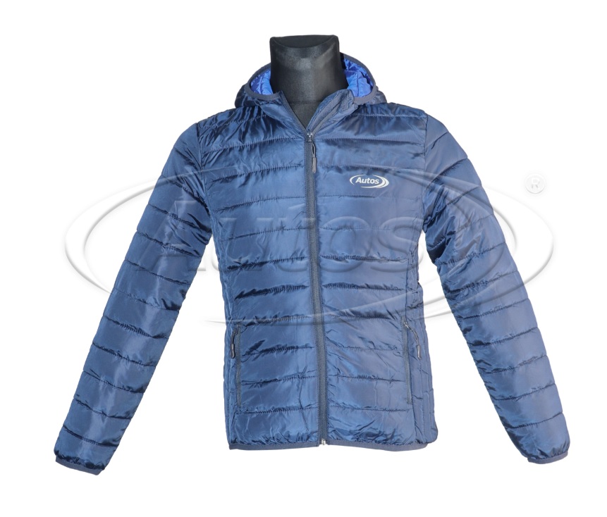 Bunda dámská zimní - modrá s logem AUTOS, vel.XXL