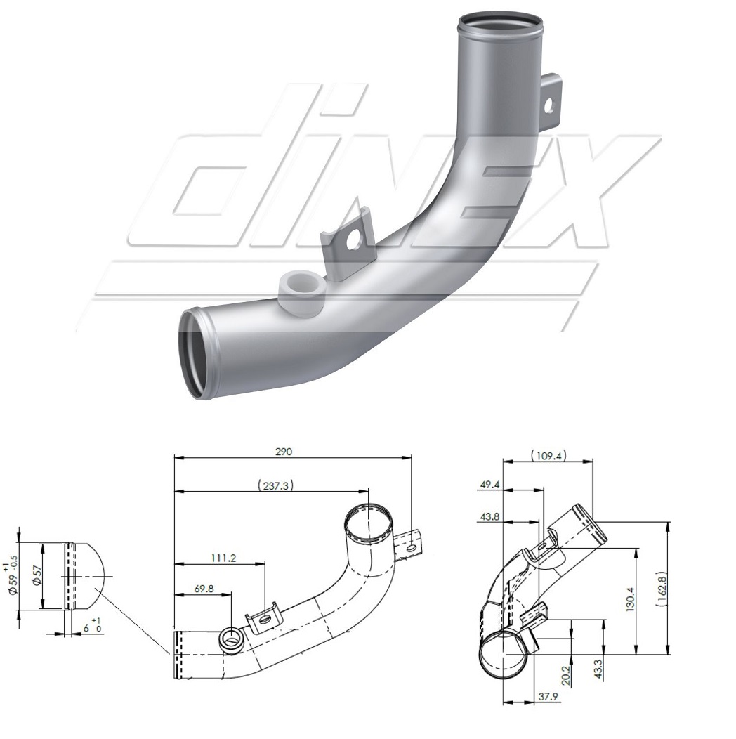 Trubka chlazení retardéru 350x70/145 SCANIA L,P,G,R,S od 2016, P,G,R,T od 2003 do 2018