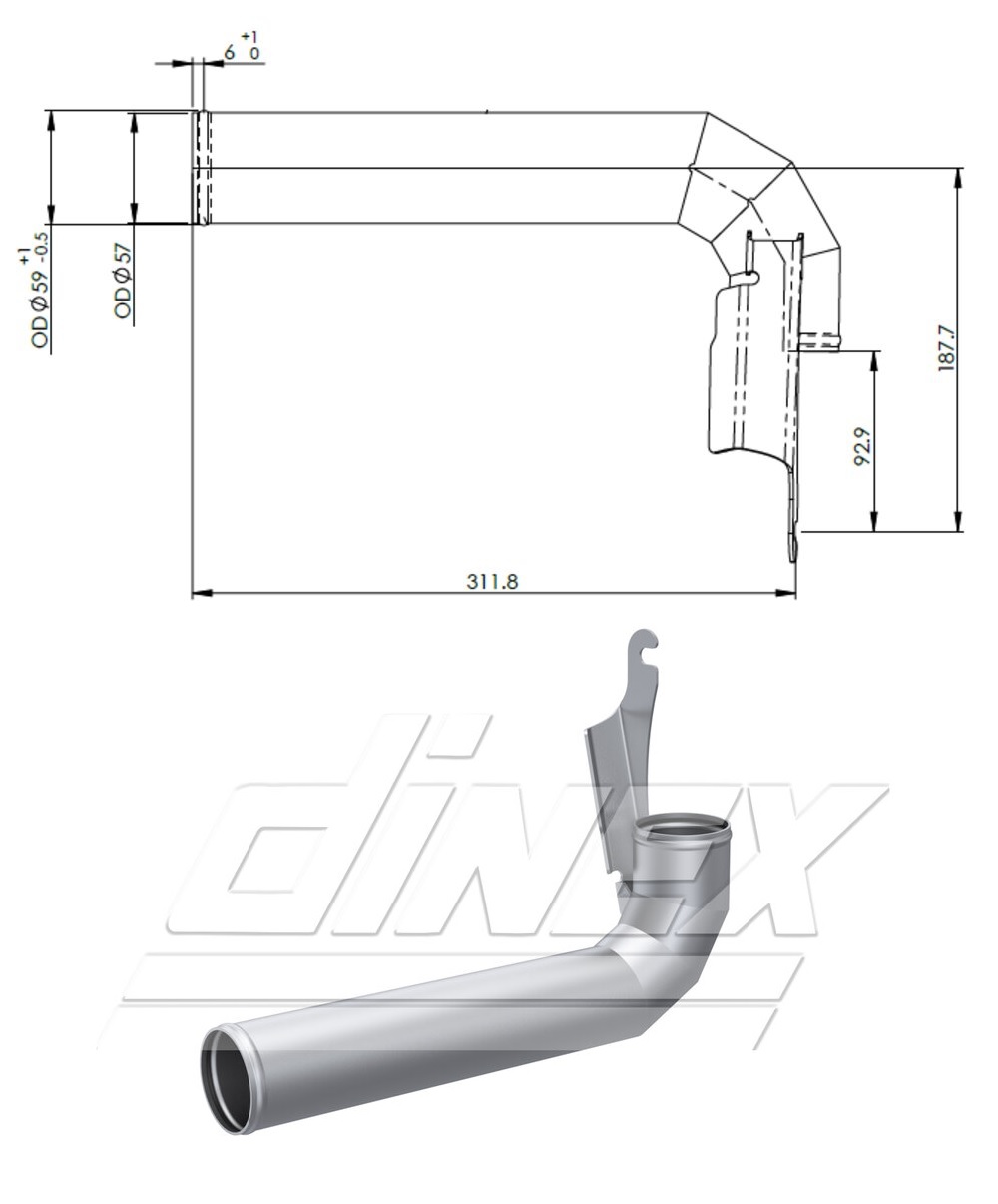 Trubka chlazení retardéru SCANIA P,G,R,T Euro 6
