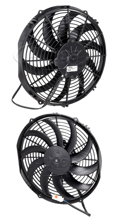 Ventilátor axiální SPAL 12V VA10-AP50/C-61A (305 mm)