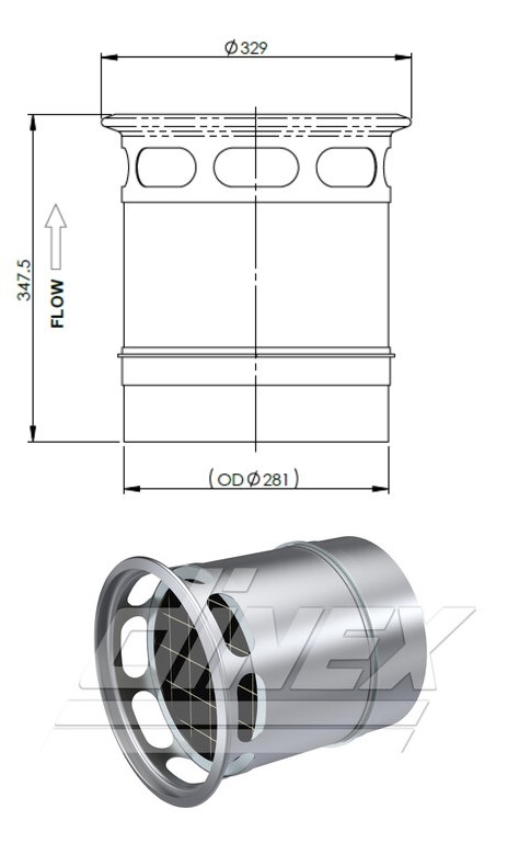Filtr pevných částit DPF - repas DAF XF Euro 6 od 2017