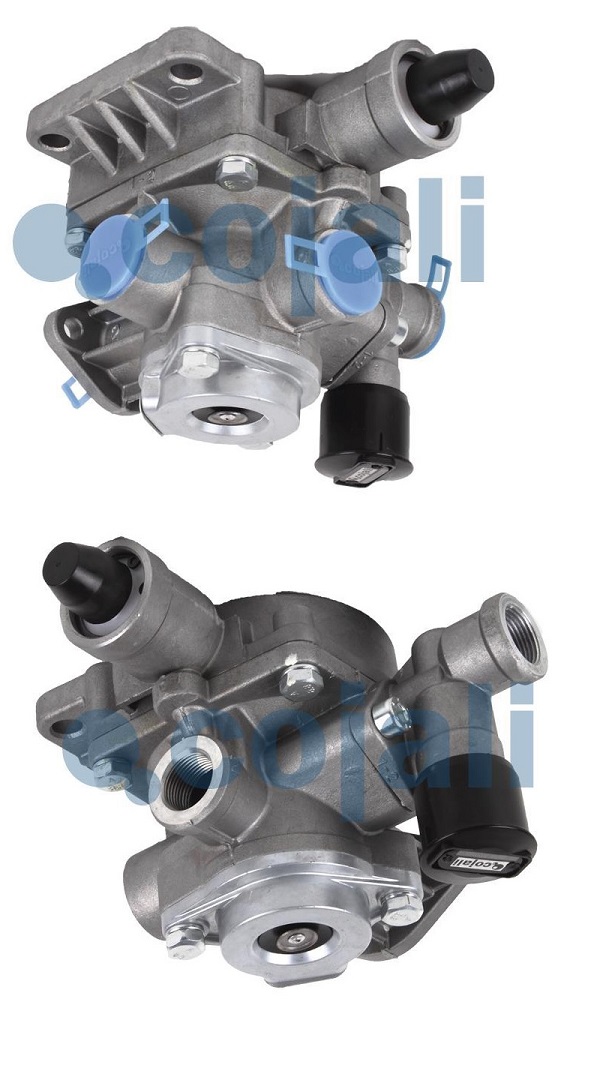 Ventil brzdový návěsu/přívěsu M22x1,5 DAF/BPW, FELDBINDER, LIEBHERR, TEREX-DEMAG