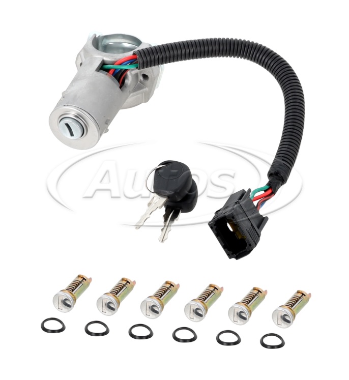 Skříňka spínací se sadou vložek zámků - sada IVECO Daily od 2006